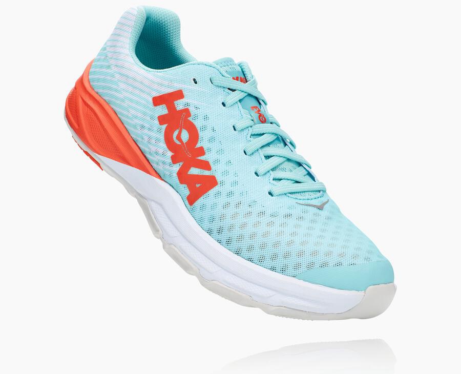 Hoka One One Running Shoes Mens Blue - EVO Carbon Rocket - 34609SXUO